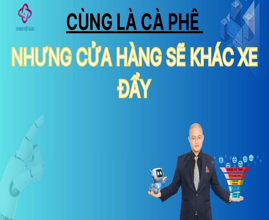 Cùng Là Cà Phê Nhưng Cửa Hàng Sẽ Khác Xe Đẩy